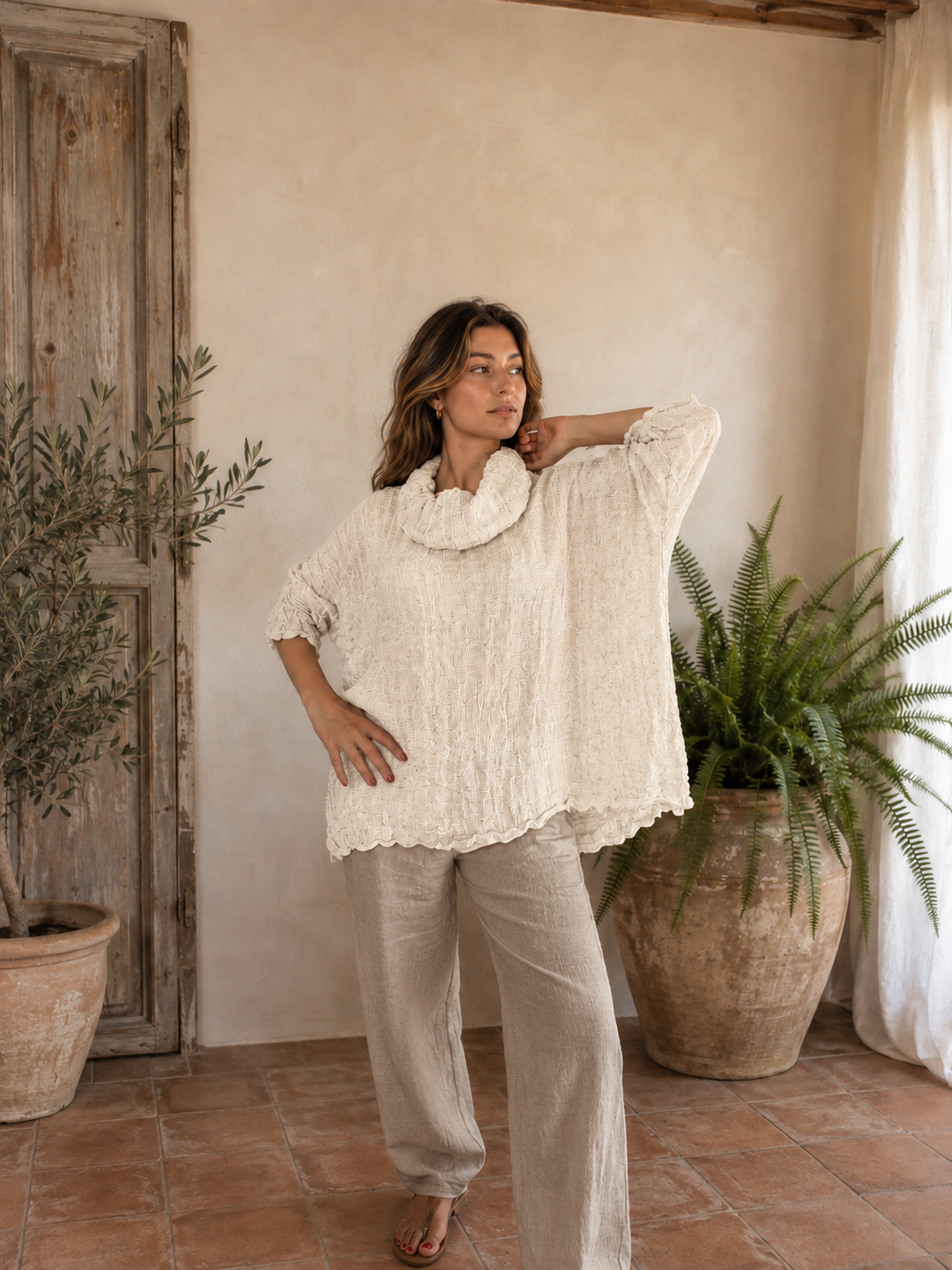 Roll Neck Top