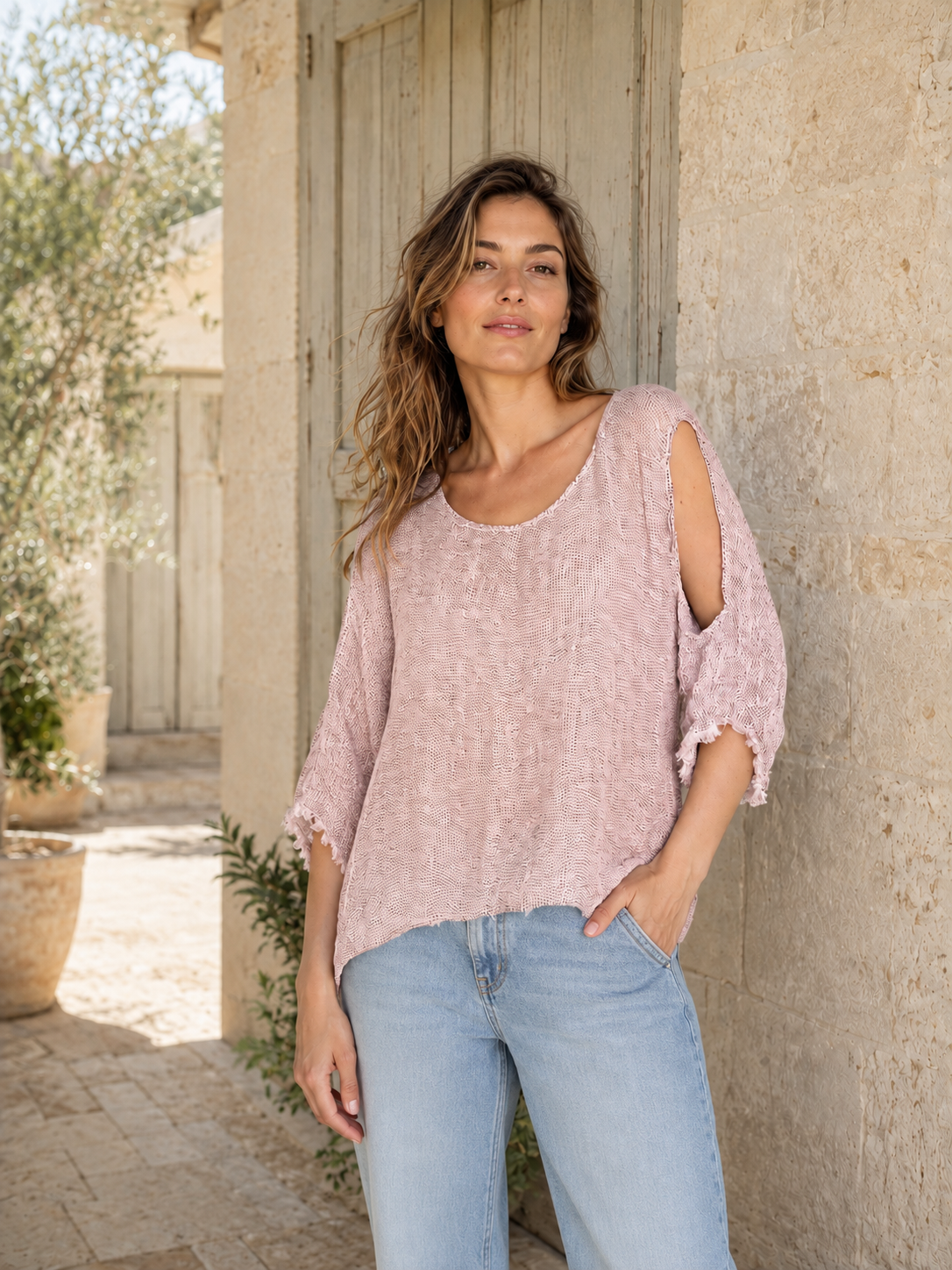 Open Shoulder Top