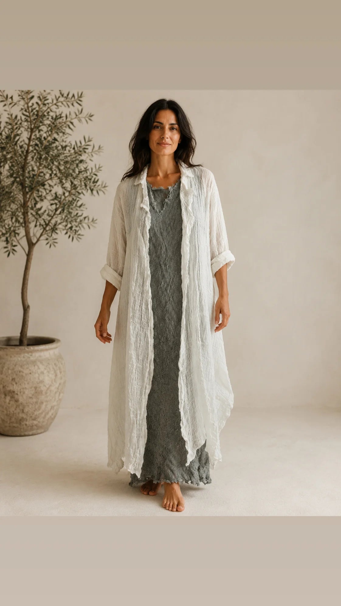 Open Duster coat