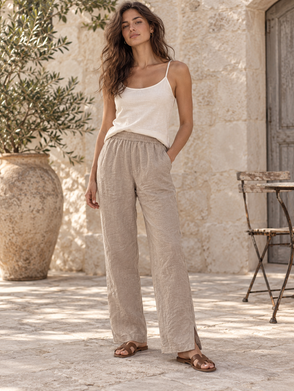 Pants With Side Splits