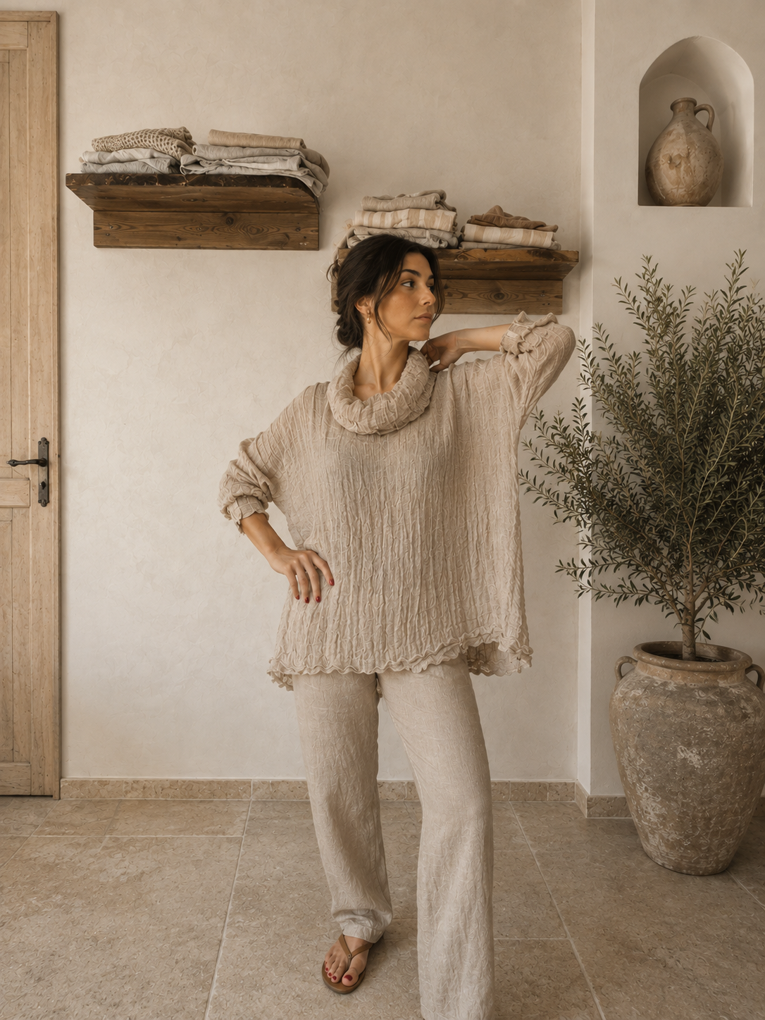 Roll Neck Top