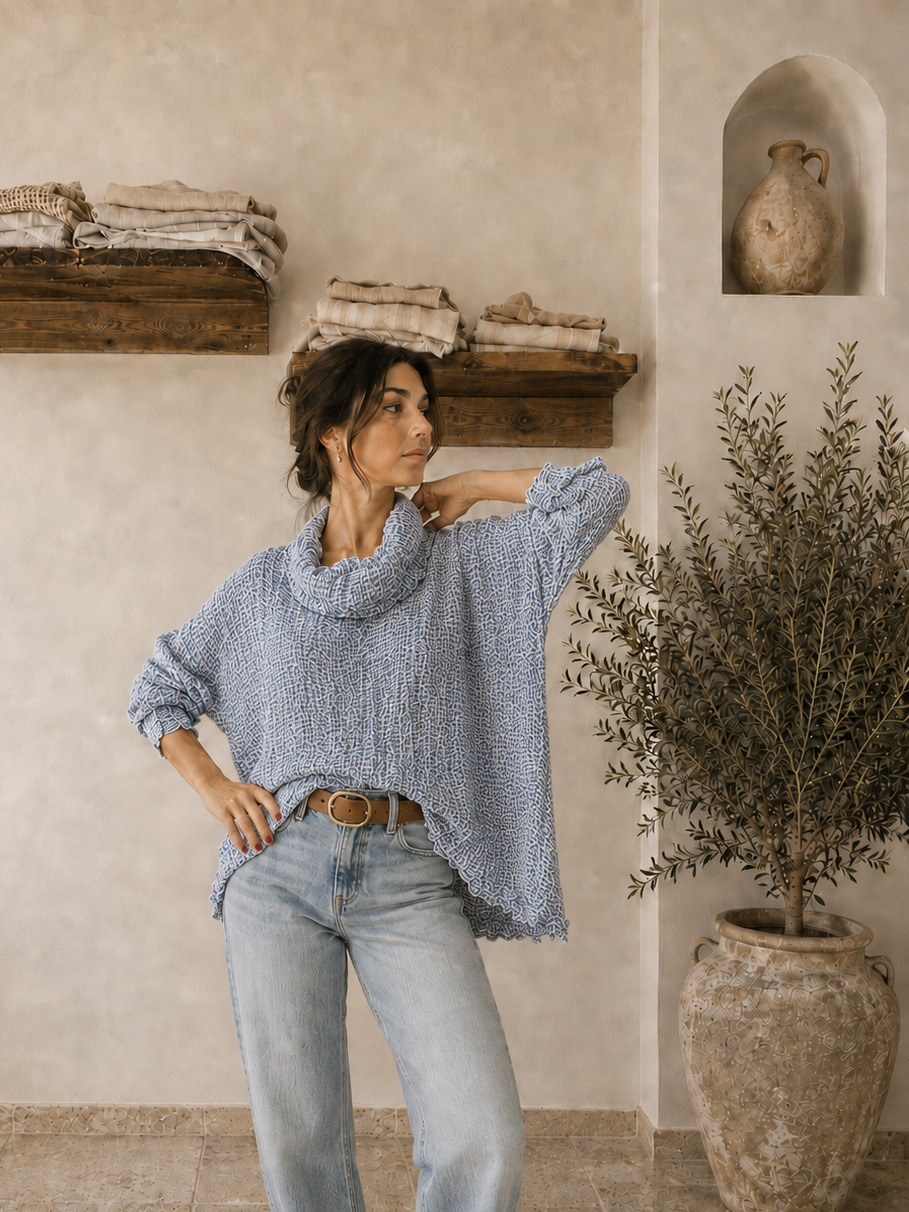 Roll Neck Top