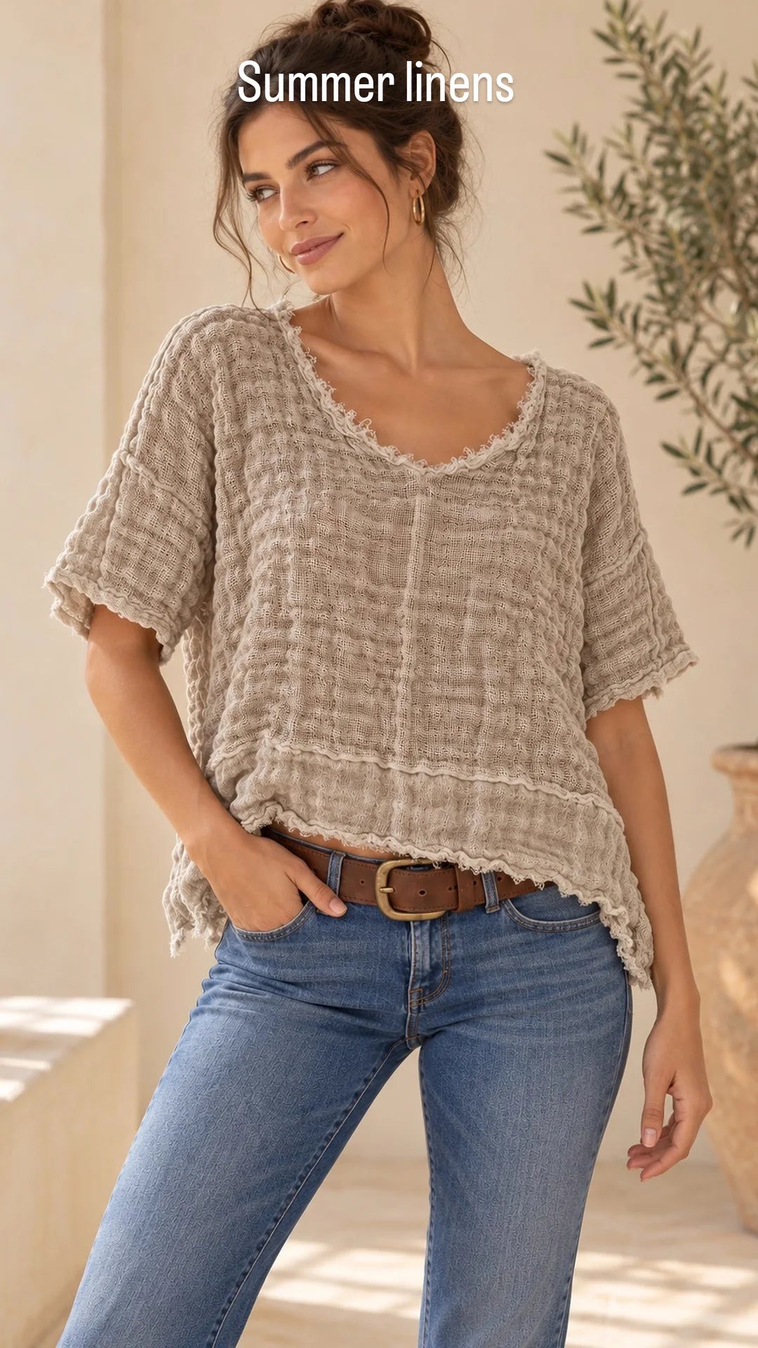 Bruna 2 Tone top