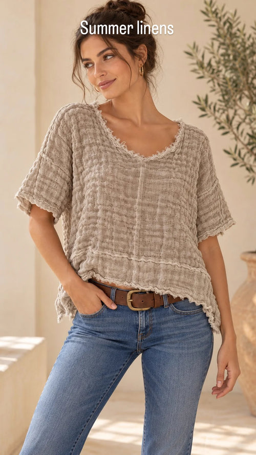 Bruna 2 Tone top